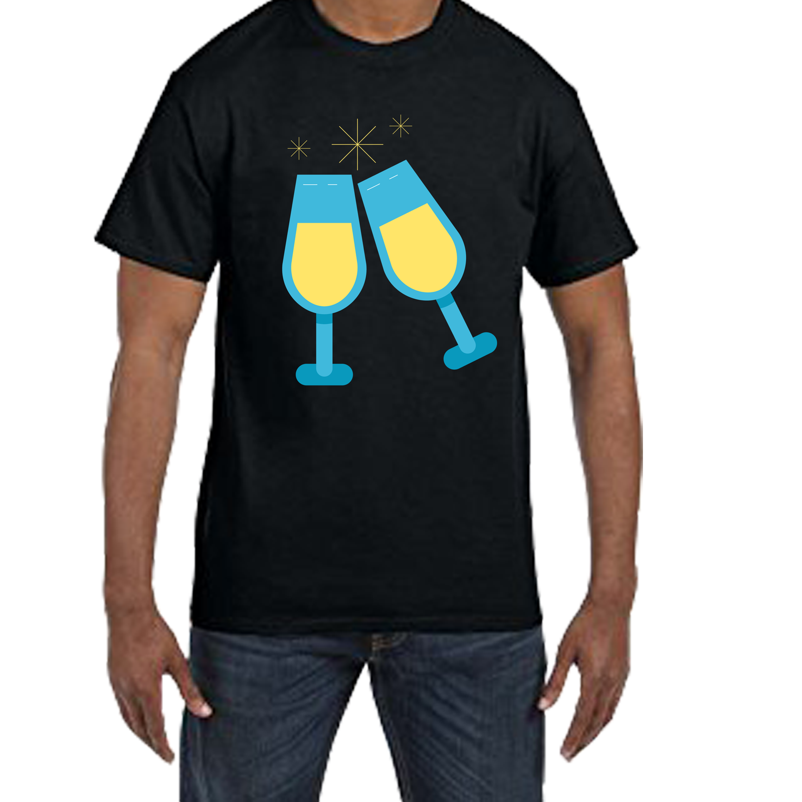 Fantaboy Beer Glass Printed T- shirt